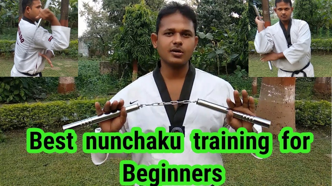 Best nunchaku training for Beginners step 1 Hindi YouTube