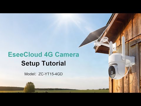 HOSAFE 4G AOV solar security camera product video