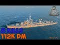 World of WarShips | Gearing | 8 KILLS | 112K Damage - Replay Gameplay 1080p 60 fps