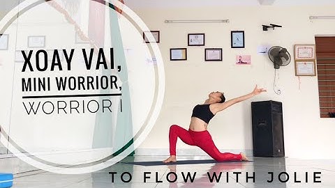 Chuyển động  xoay vai  Worrior I trong Insideflow Yoga | Flow yoga class | jolie nguyen yoga