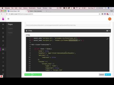 Defining Custom Ajax Forms in Twig (Part 1)