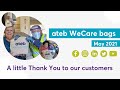 Ateb Deliver Over 50 WeCare Bags May 2021 Ateb Deliver Over 50 WeCare Bags May 2021
