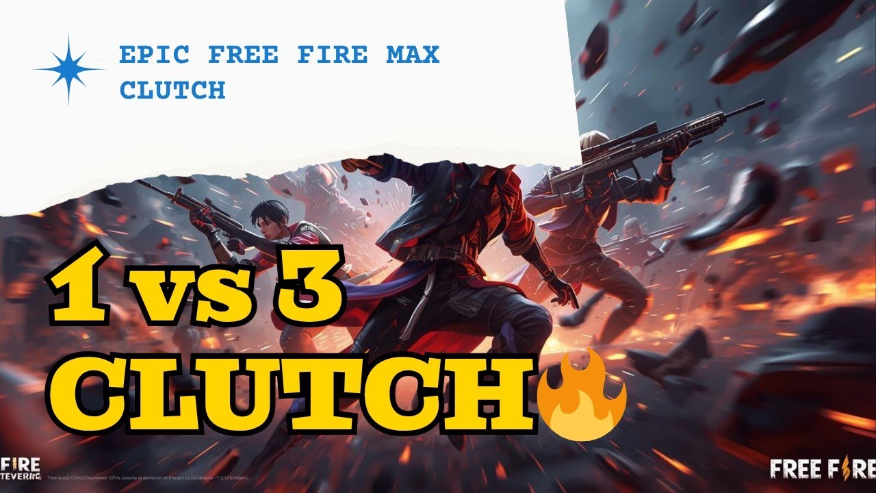 1 vs 3 Clutch in CS Ranked 🔥 | Insane Free Fire Max Gameplay | Best ...