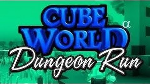Cubeworld Dungeon Run Lanka Palace (Blau +1)