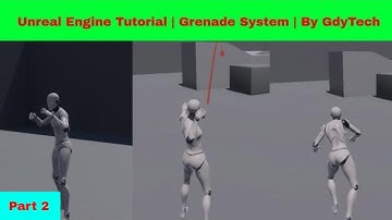 Unreal Engine Tutorial  | Grenade System  | by Gdy Tech