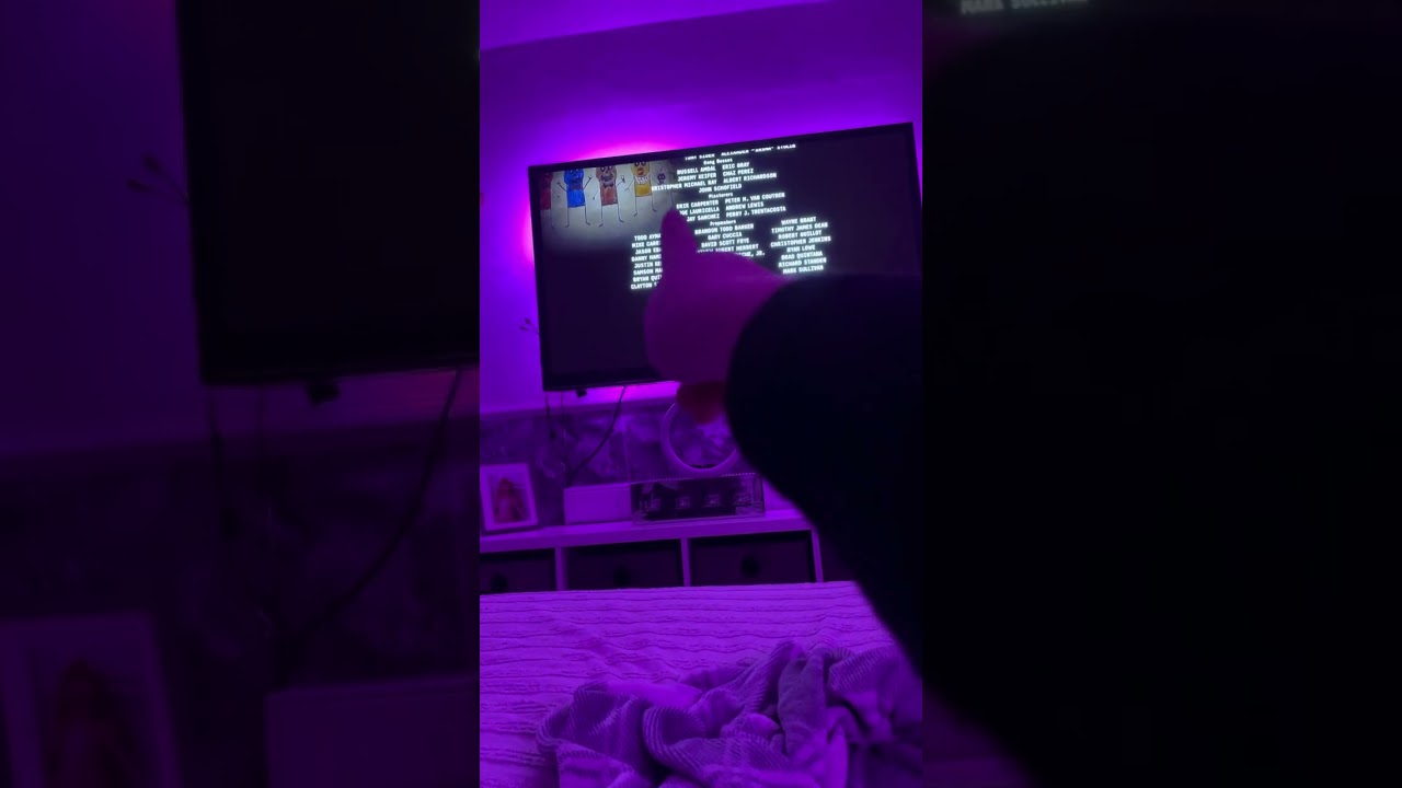 New fnaf movie credits with song