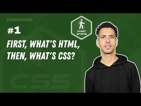 Master CSS in Darija Arabic #1 First, What's HTML, Then, What's CSS?