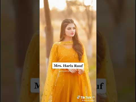 Haris Rauf Wife Pics Hazna 