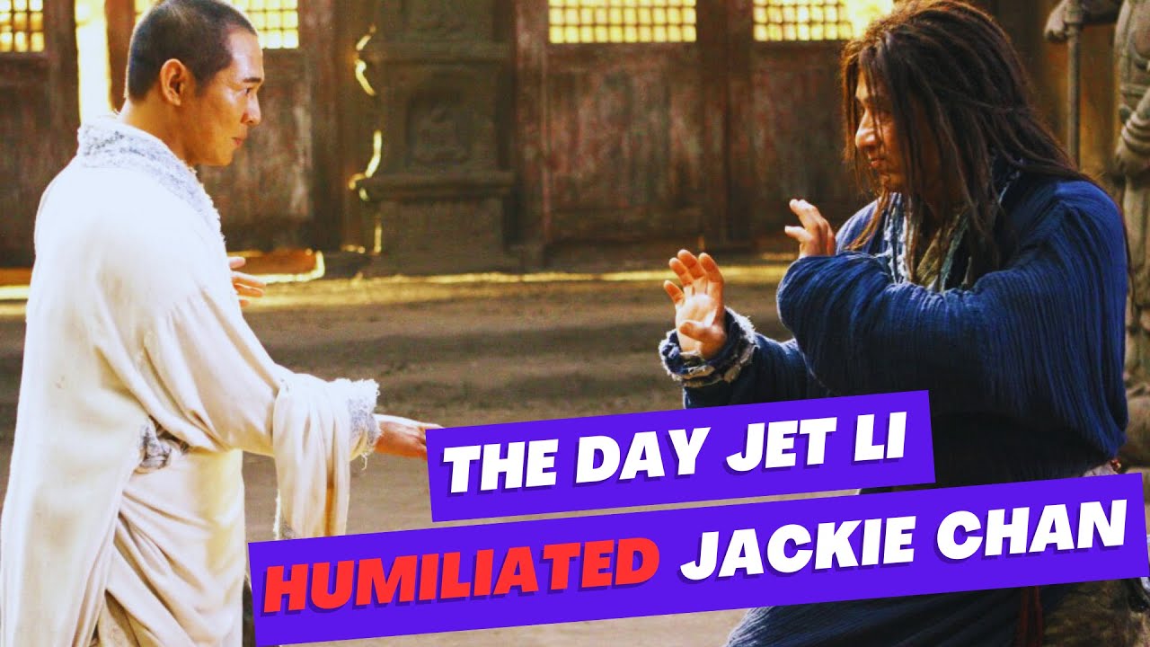 Here's Proof that Jet Li is Stronger than Jackie Chan