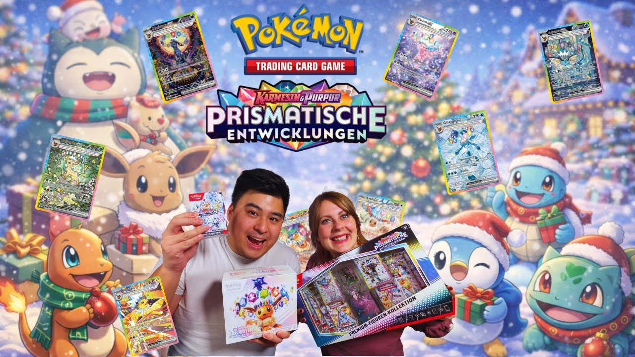 🎄 WEIHNACHTSGLÜCK ODER KOHLE?! 😱 | Prismatische Entwicklung Booster Pack Opening