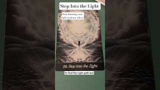 Step into the light #manifestation #angelcards