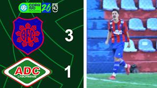 COPA RIO PROFISSIONAL - 1ª FASE - JOGO DE IDA - BONSUCESSO 3X1 CABOFRIENSE