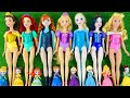 Disney Princess Doll Makeover ~ DIY Miniature Ideas for Barbie - Wig, Dress, Faceup, andMore! DIY