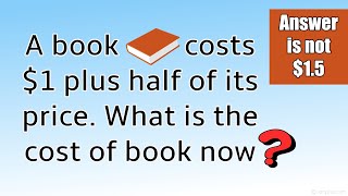 This Simple Math Riddle is Fooling Everyone! Can You Get It Right 😵