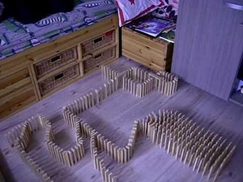 chain reaction with blocks