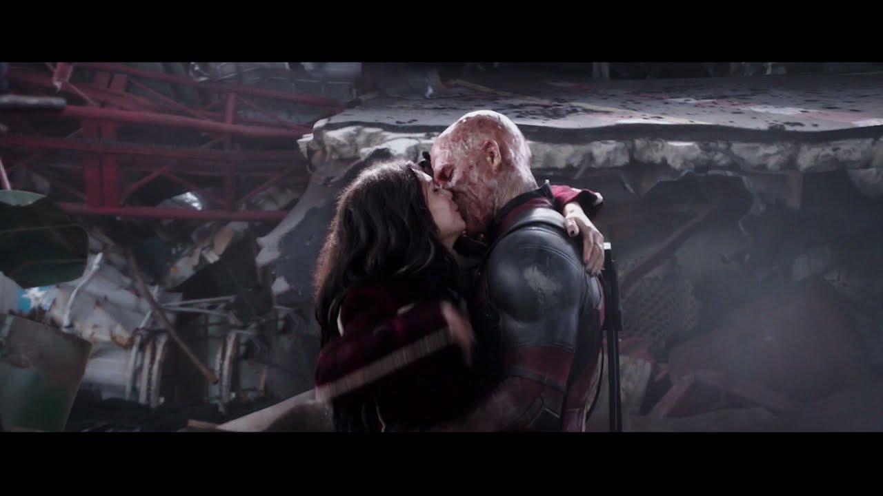 Deadpool - Don't need to be a hero to get the girl. The right girl will bring out the hero in you