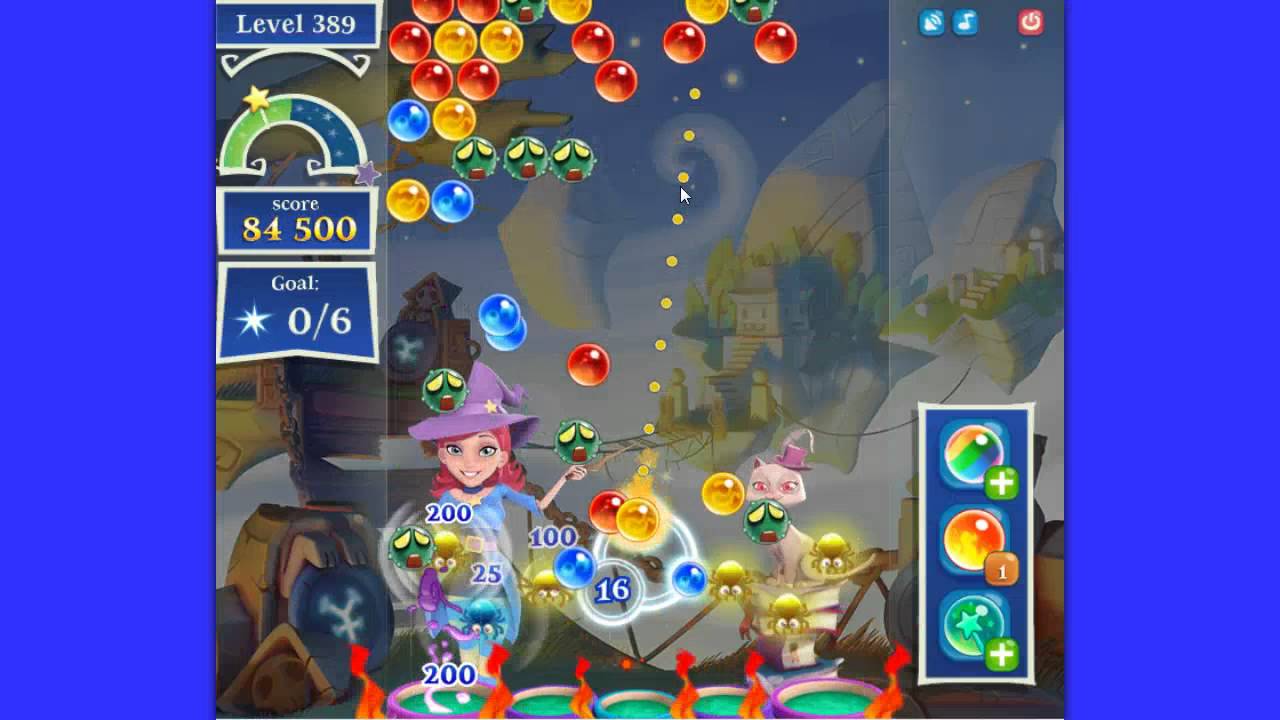 Bubble Witch 2 Saga Level 389