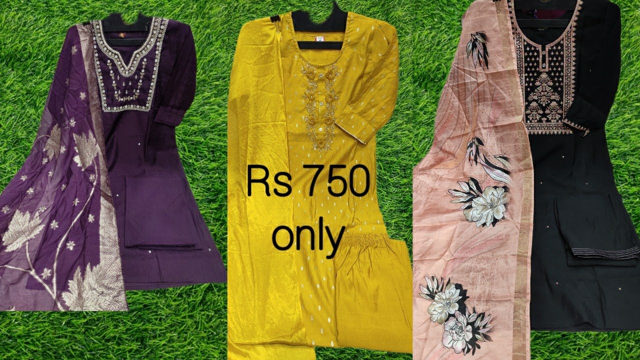 Chudidhar set. @Rs 750 only. Size - M to XXL