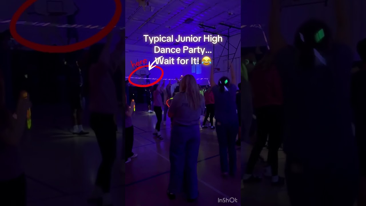 Typical junior high dance party - watch til end of video! 