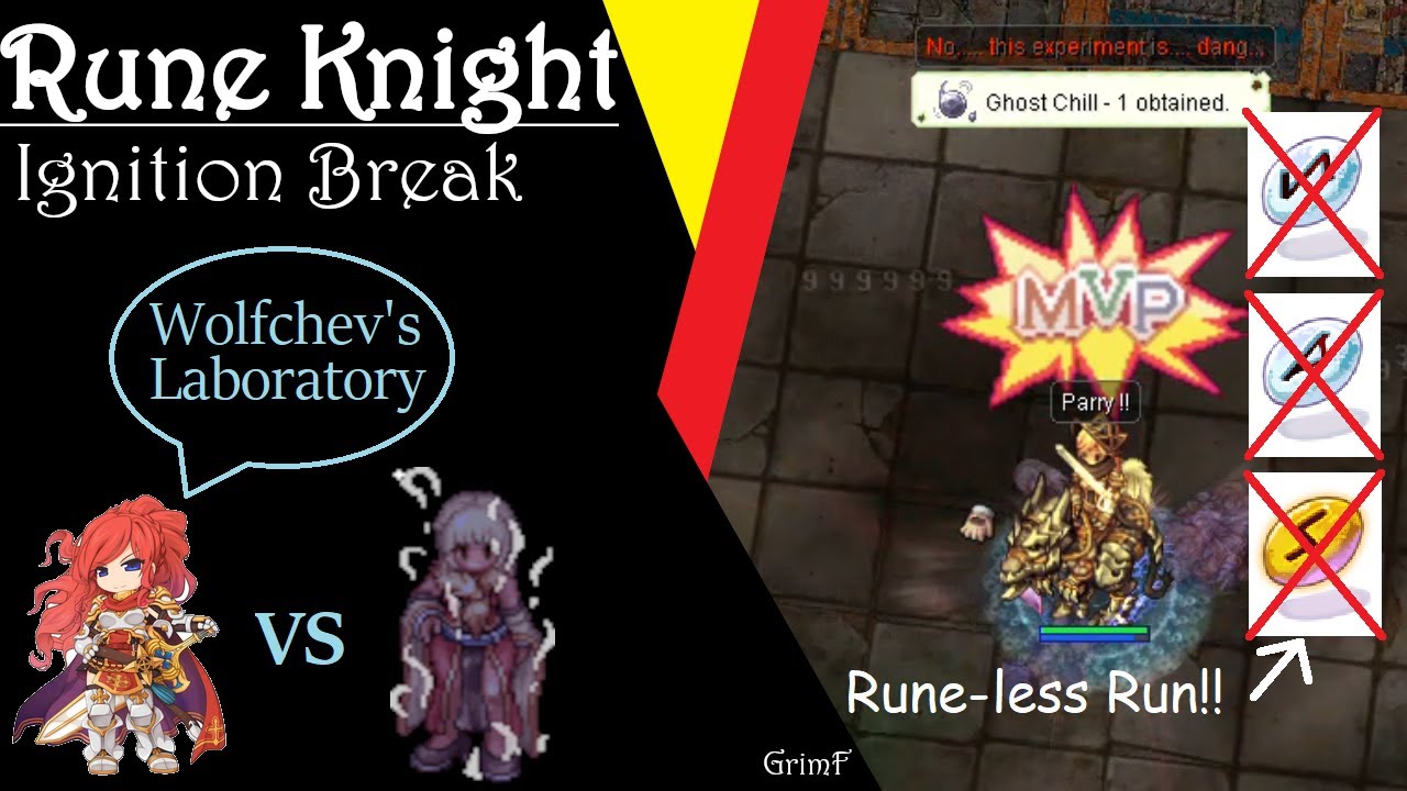 [iRO Chaos] Ignition Break Rune Knight vs Professor Celia | Wolfchev's ...