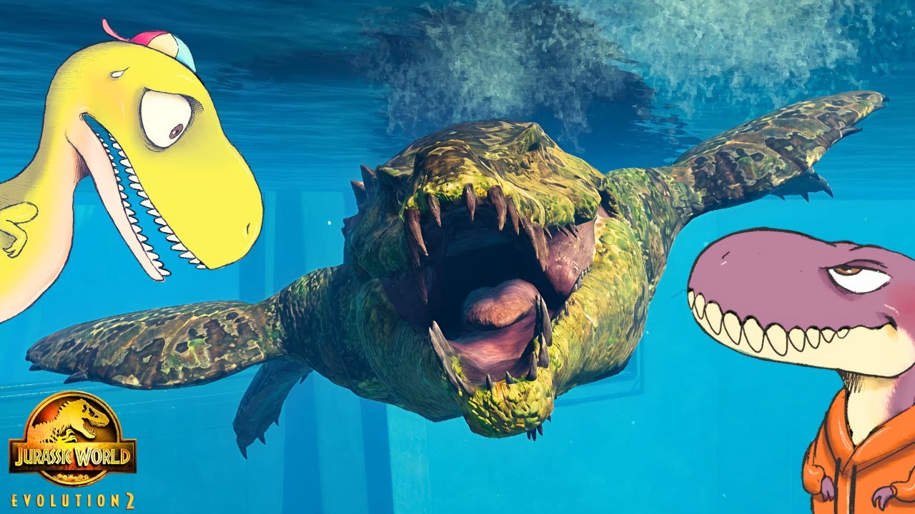 Ma sono dei MOSTRI MARINI? 😱🌊 Jurassic World Evolution 2