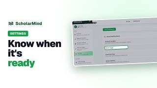 ScholarMind Notification Settings: Email and In-App Alerts Explained