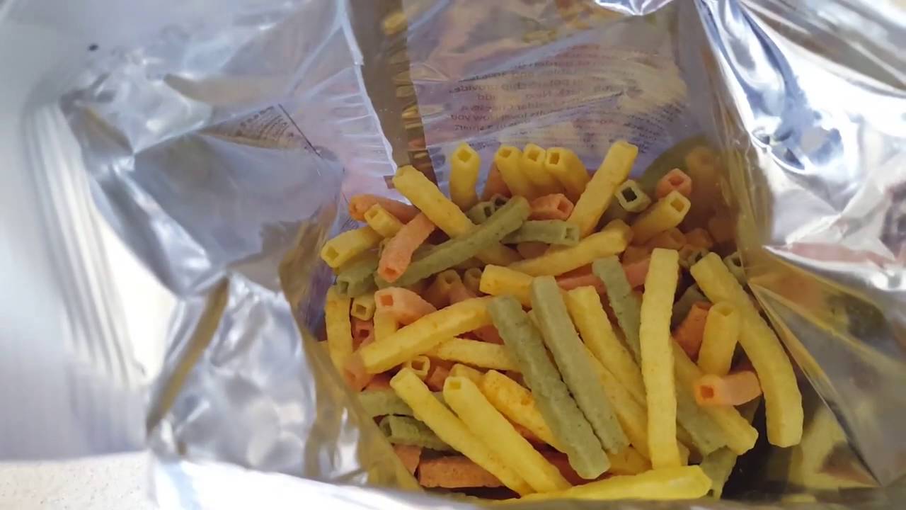 How To Cook Garden Veggie Straws Cheddar Cheese YouTube