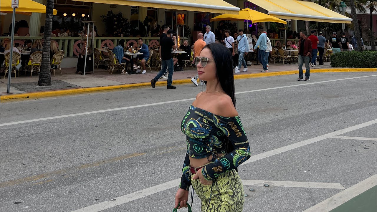 Прогулка в South Beach , вилла Versace , жизнь в Майами 