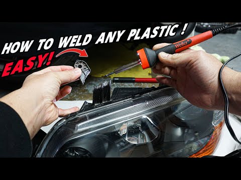 Video: How To Solder Plastic