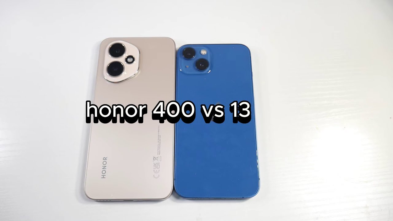 Honor 400 VS iPhone 13 Speed Test In 2025!