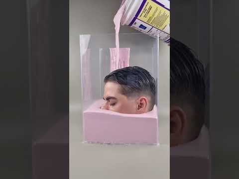 The boy made a face that looked exactly the same.