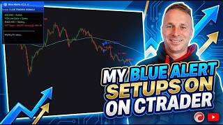 This is How I trade Blue Alerts on The Ctrader Platform