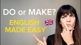 DO or MAKE? | English Made Easy!