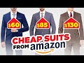 Style Expert Reacts To CHEAP (But HIGHLY Rated!) Amazon Suits