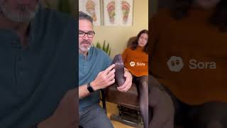 Vintage Glossy Black Hose For Chiropractic Check And Reflexology Mage Shiny Nylon Stockings