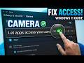 How to Grant App Specific Camera Permissions in Windows 11 Security Settings (Quick Guide)