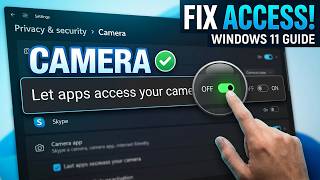 How to Grant App Specific Camera Permissions in Windows 11 Security Settings (Quick Guide)