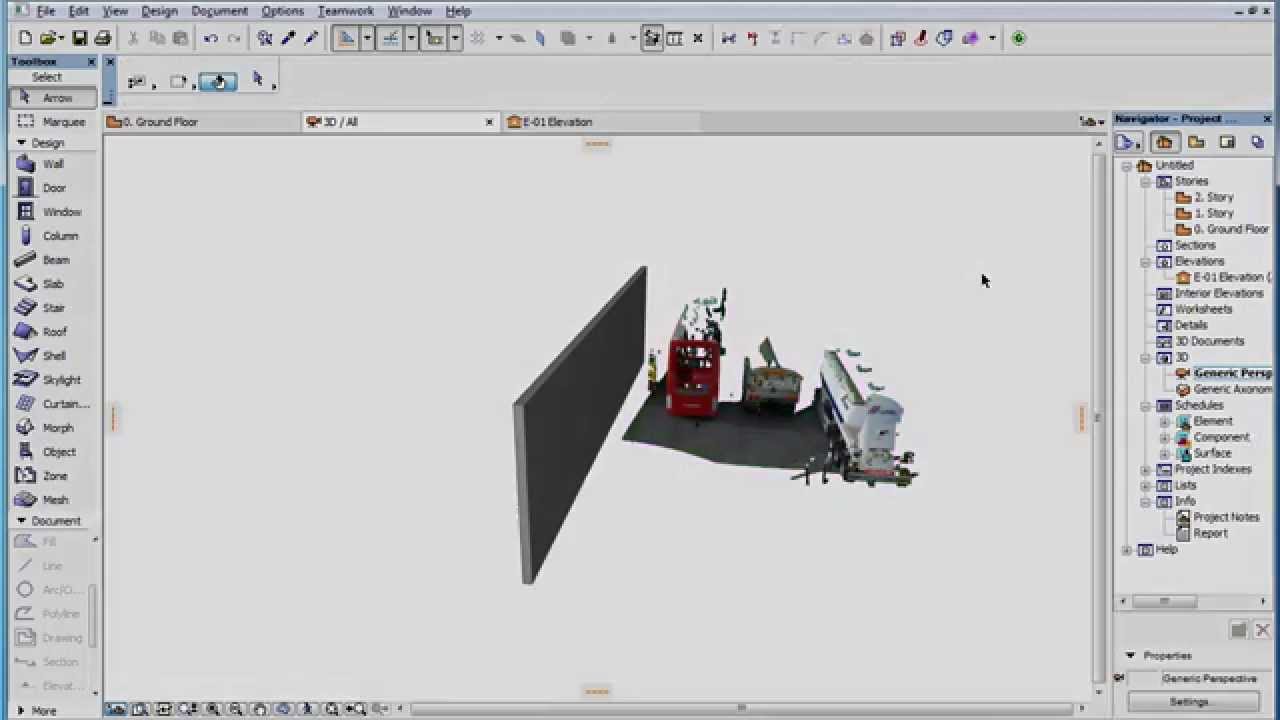 Point Cloud - Placing the Point Cloud Object in ARCHICAD - YouTube