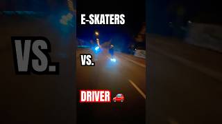 Gang on eskates vs Casual drivers ❌