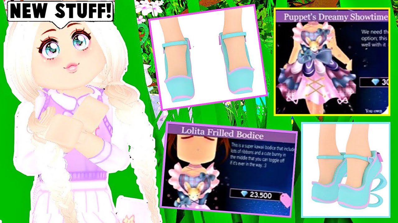 REWORKED HEELS, NEW LOLITA SET, NEW EASTER HALO 2020! ROYALE HIGH ...