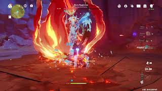 Genshin Impact - (Quick farm) Agnidus Agate Silver, Fragment, Chunk, Everflame Seed