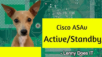 Cisco ASAv - Configuring Active/Standby Failover