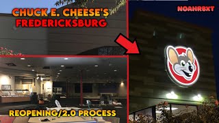 Chuck E. Cheese's Fredericksburg Virginia Reopening/Remodel Process