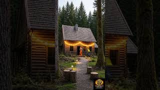 Forest Cabin Restoration | Abandoned Cabin to Luxury Dream Retreat Timelapse