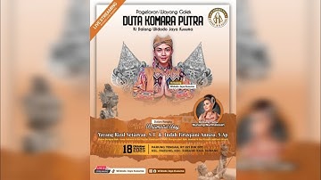LIVE - WAYANG GOLEK DUTA KOMARA PUTRA II WIDODO JAYA KUSUMA