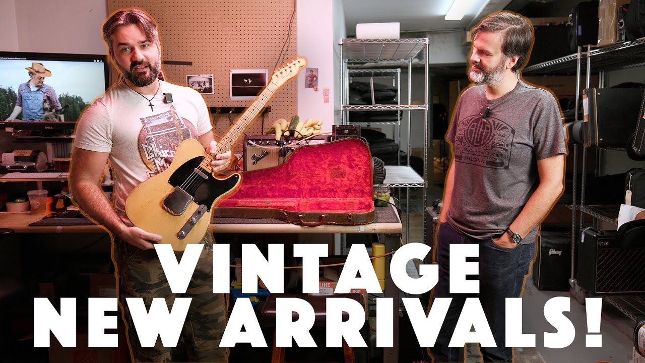 ЛУЧШИЕ НОВЫЕ ПОСТУПЛЕНИЯ ВИНТАЖНЫХ ГИТАРОВ!