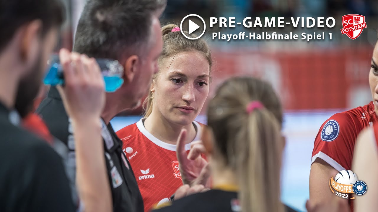 Pre-Game-Video: Potsdam vor der ersten Halbfinalpartie in Dresden