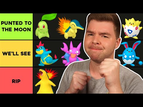Ranking Every Johto Pokemon I Could Beat Up