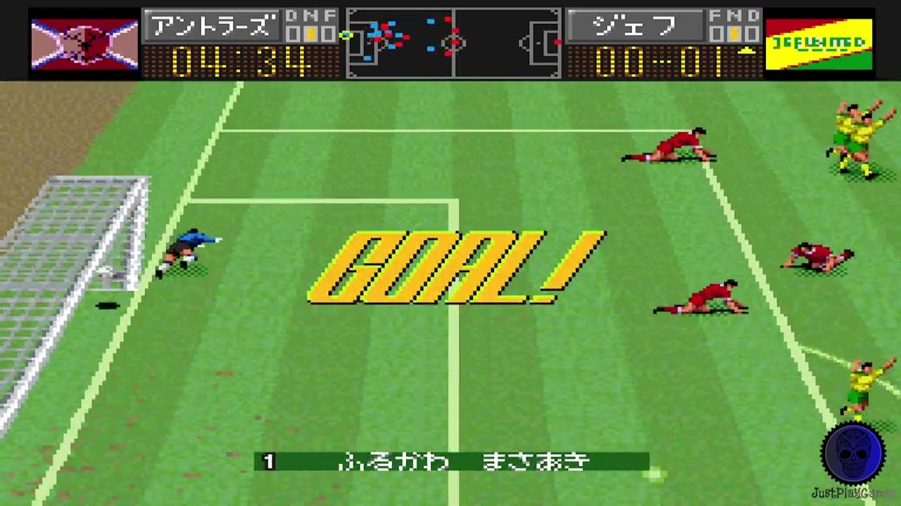 JLeague Excite Stage 95 - Super Nintendo SNES - YouTube