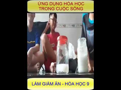 TRẢI NGHIỆM HÓA HỌC - GIẤM ĂN - youtube